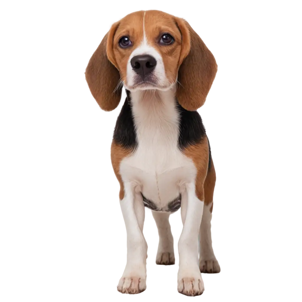 a cute beagle dog