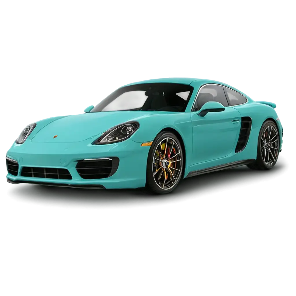 Turquoise-Porsche-Turbo-PNG-Image-Exquisite-Design-and-Performance-Captured-in-High-Quality