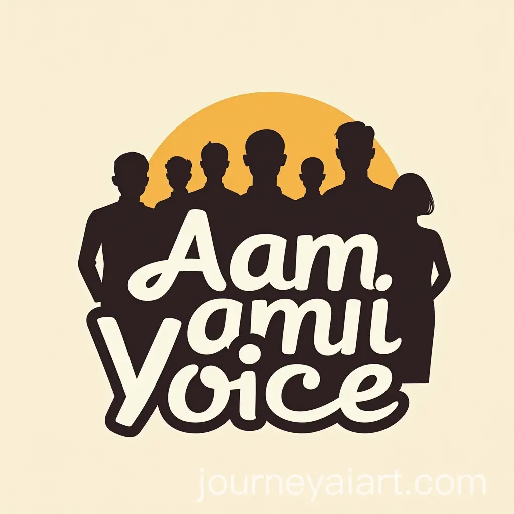 Aam-Aadmi-Voice-with-Speaker-Icon-and-People-Group