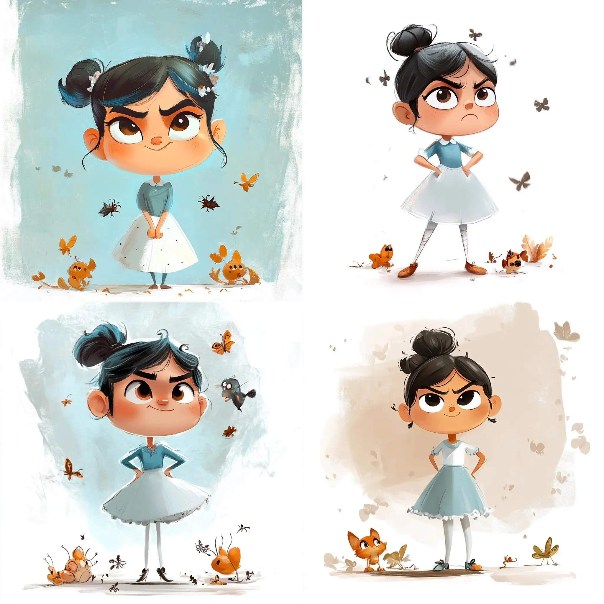 Boy-in-White-Background-Illustration-for-Childrens-Book