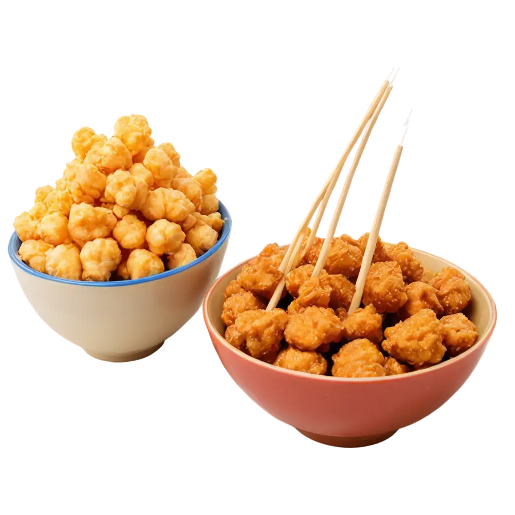 HighQuality-PNG-Image-of-Satay-and-Chicken-Popcorn-Inside-a-Cup-for-Food-Enthusiasts