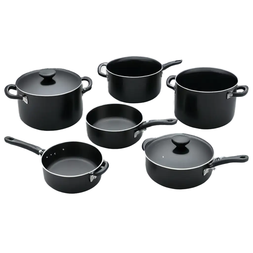 Premium-Cookware-Set-PNG-Image-Enhance-Culinary-Visuals-with-HighQuality-Graphics