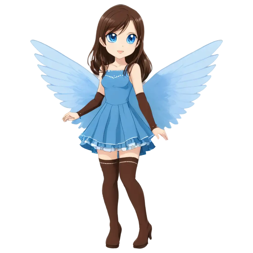 Enchanting-Fairy-PNG-with-Brown-Eyes-and-Clear-Blue-Wings-Perfect-for-Your-Creative-Projects