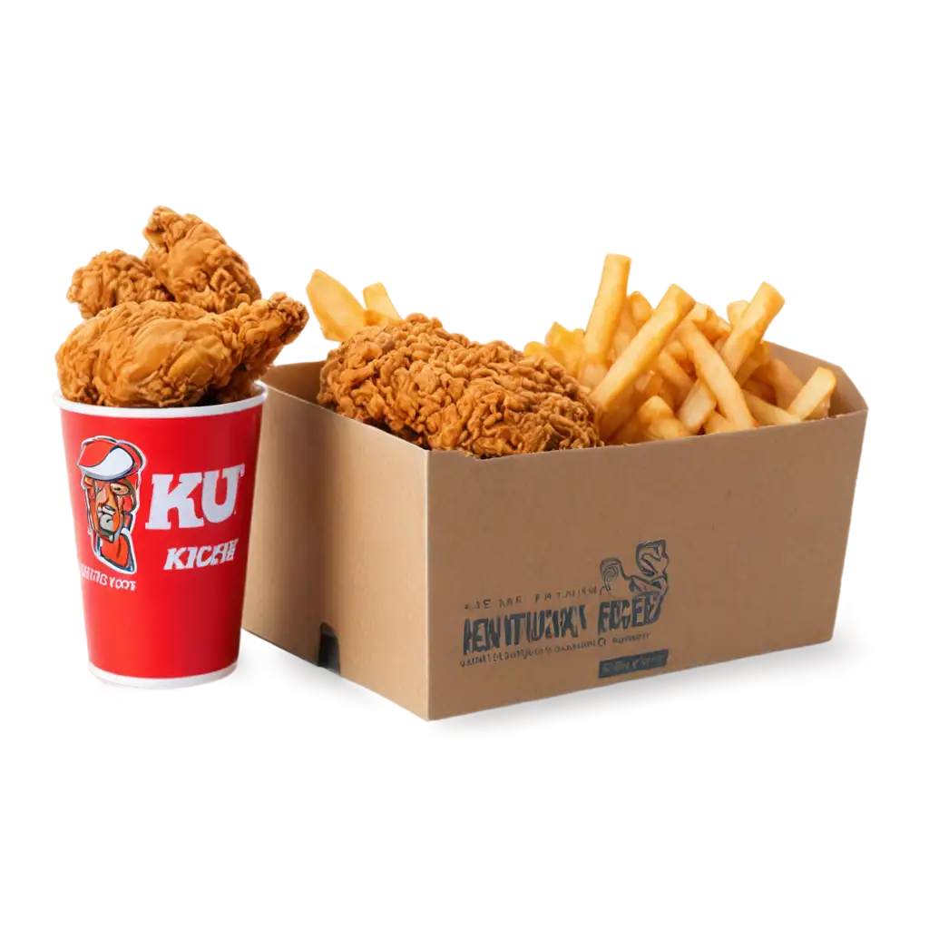 HighQuality-PNG-Image-of-Kentucky-Fried-Chicken-in-a-Container-for-Versatile-Use