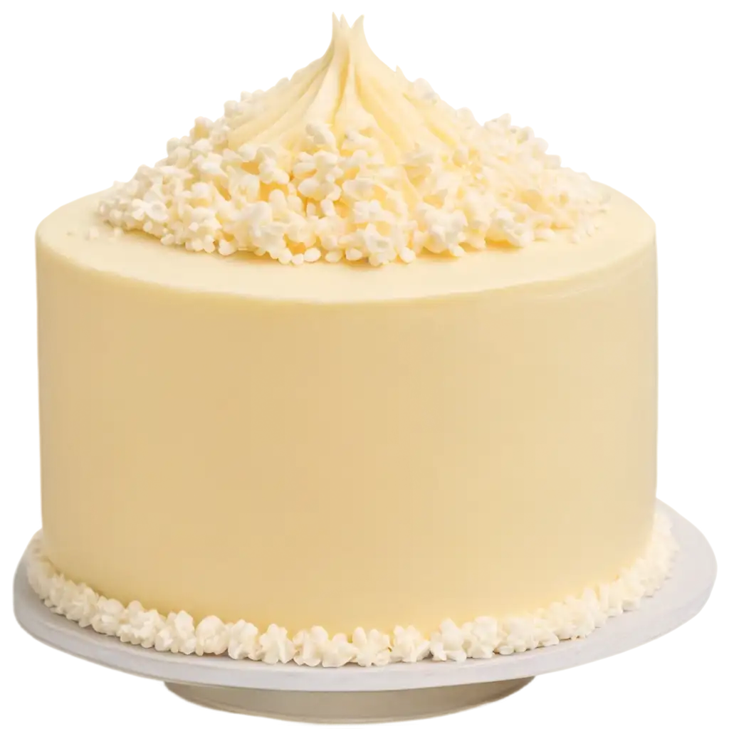 Delicious-Soft-and-Fluffy-Vanilla-Cake-with-Creamy-Buttercream-Frosting-PNG-Image-for-Baking-Recipes