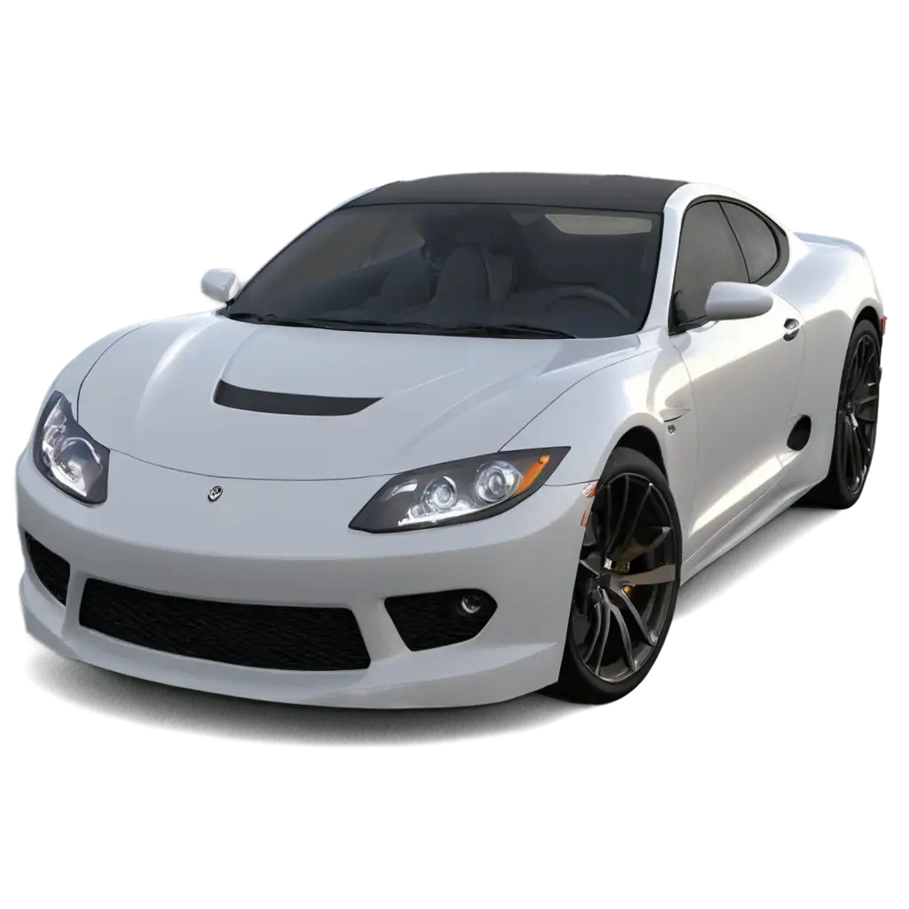 Realistic-White-Sports-Car-PNG-Image-for-HighQuality-Digital-Use