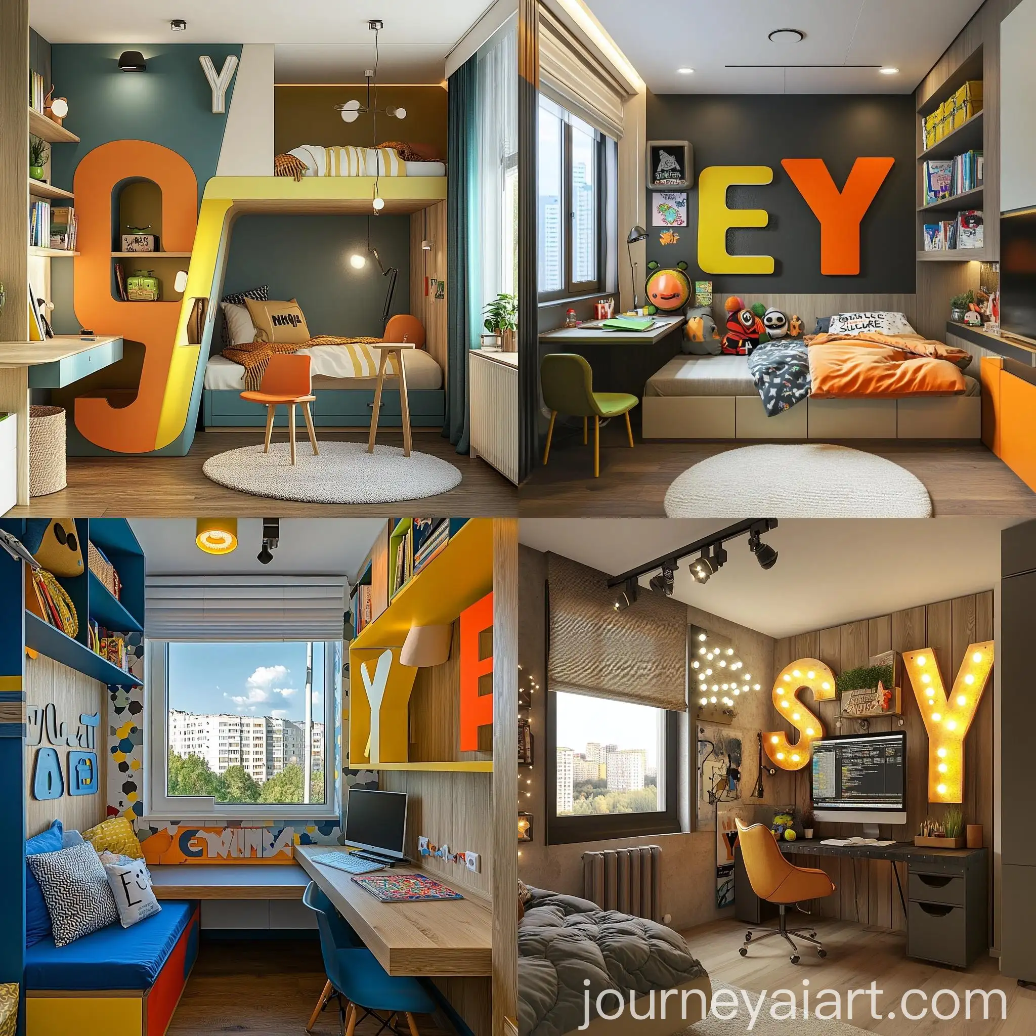 Modern-Student-Room-Decorated-in-SFMOT-Style