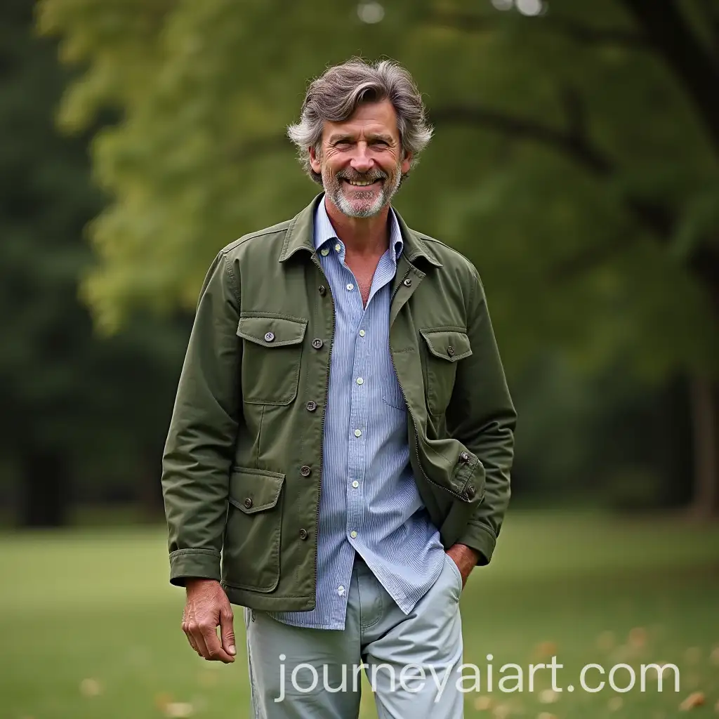MiddleAAI-Image-Prompt-Expansionged-Man-in-Stylish-M65-Jacket-with-Striped-Shirt-and-Sperry-Shoes-in-Outdoor-Setting