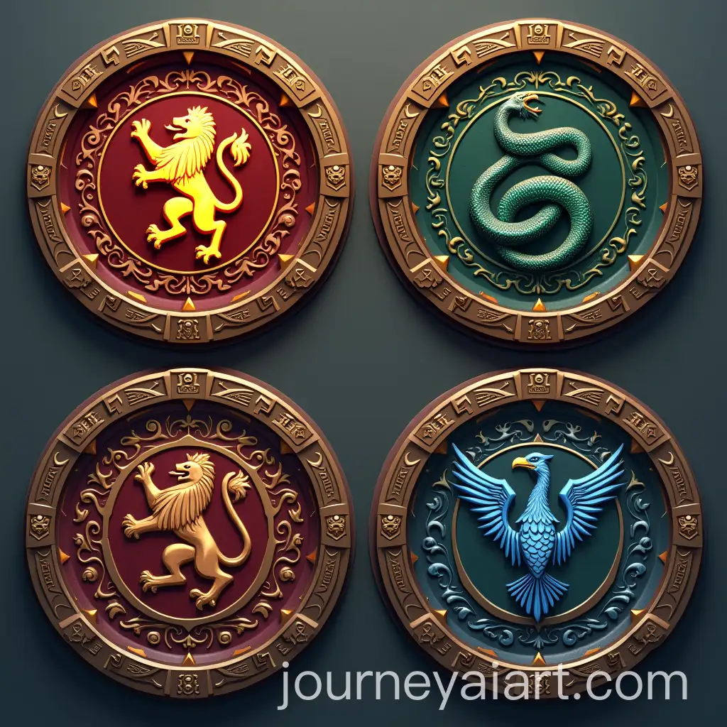 Magical-Potion-Tray-Bases-Inspired-by-Hogwarts-Houses
