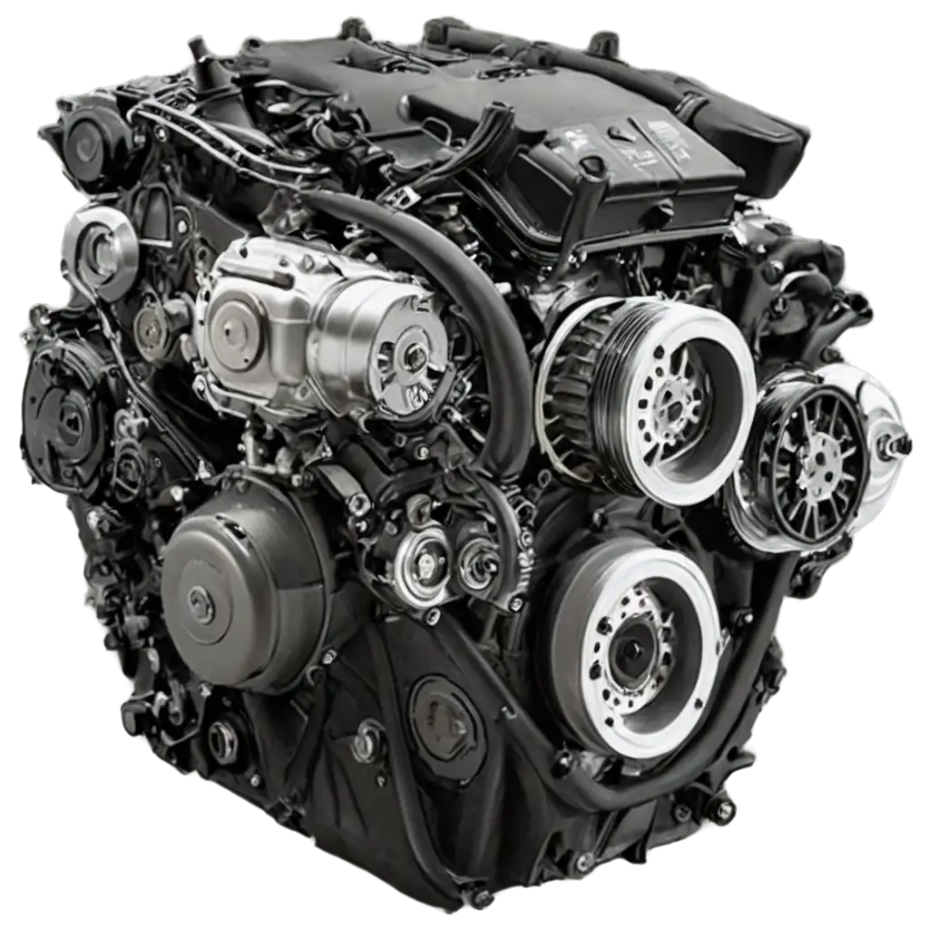 HighQuality-PNG-Image-of-a-Car-Engine-for-Versatile-Usage