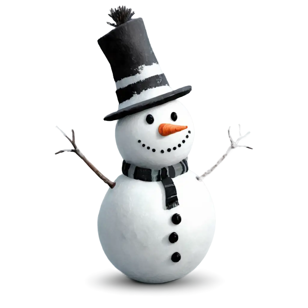 Snowman-PNG-A-HighQuality-Image-for-Winter-Fun-and-Festivities