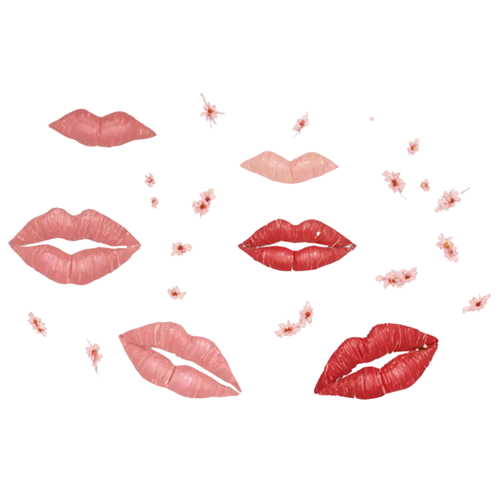 Stunning-PNG-of-a-Womans-Lips-Speaking-with-Flowers-Falling-Perfect-for-Creative-Projects