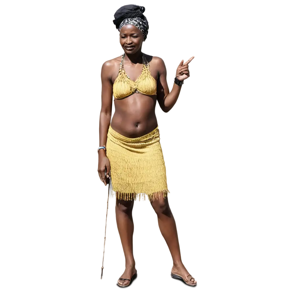 Old-African-Woman-PNG-Image-HighQuality-Versatile-Visual-for-Various-Creative-Projects