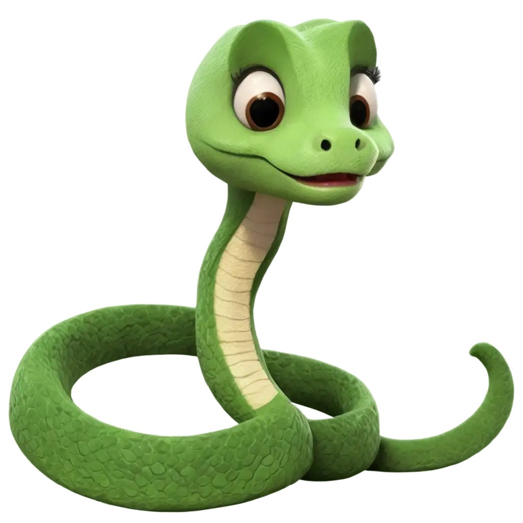 Charming-Snake-PNG-A-Cute-Animation-Style-for-Various-Uses