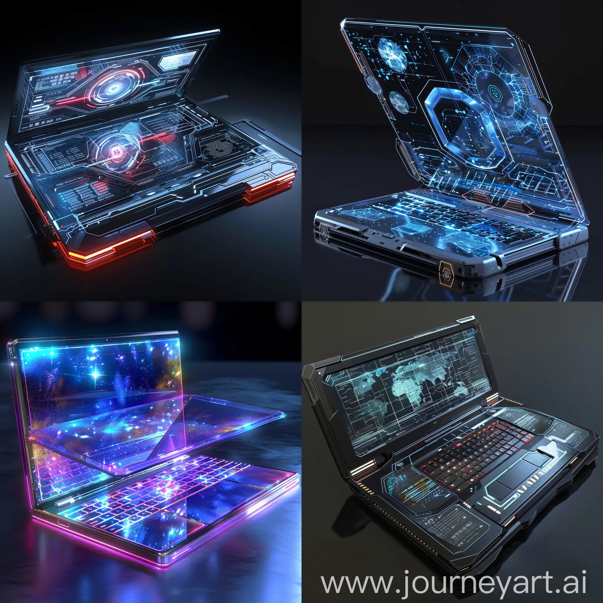 Futuristic-SciFi-Laptop-with-Quantum-Processors-and-Holographic-Displays