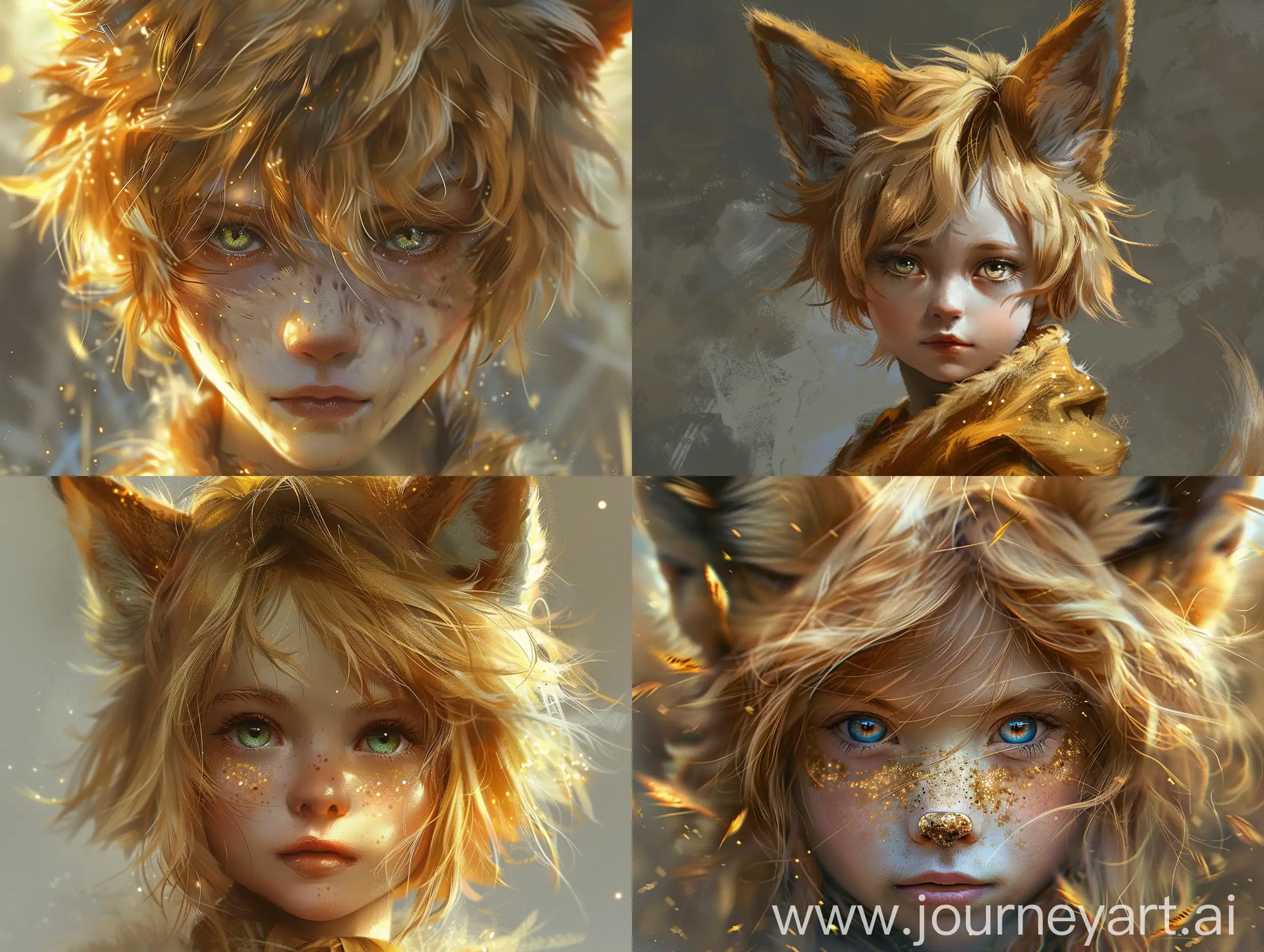 Young-Boy-with-Fox-Ears-and-Golden-Hair