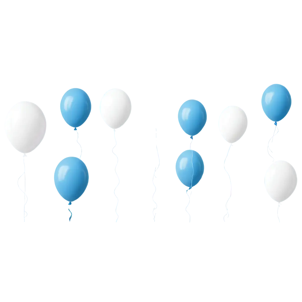 Realistic-Party-Balloons-PNG-Image-in-Blue-and-White-Colors