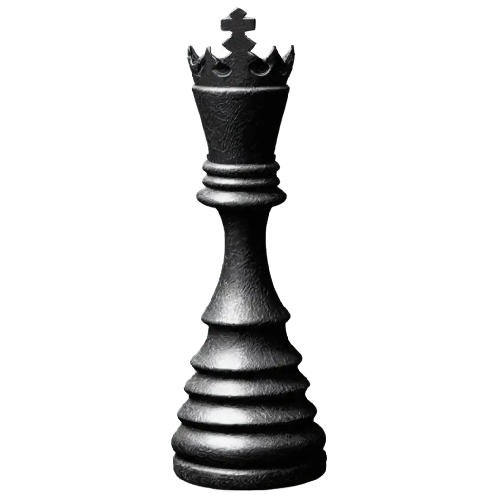 HighQuality-Black-Chess-King-PNG-with-Detailed-Texture-for-Creative-Projects