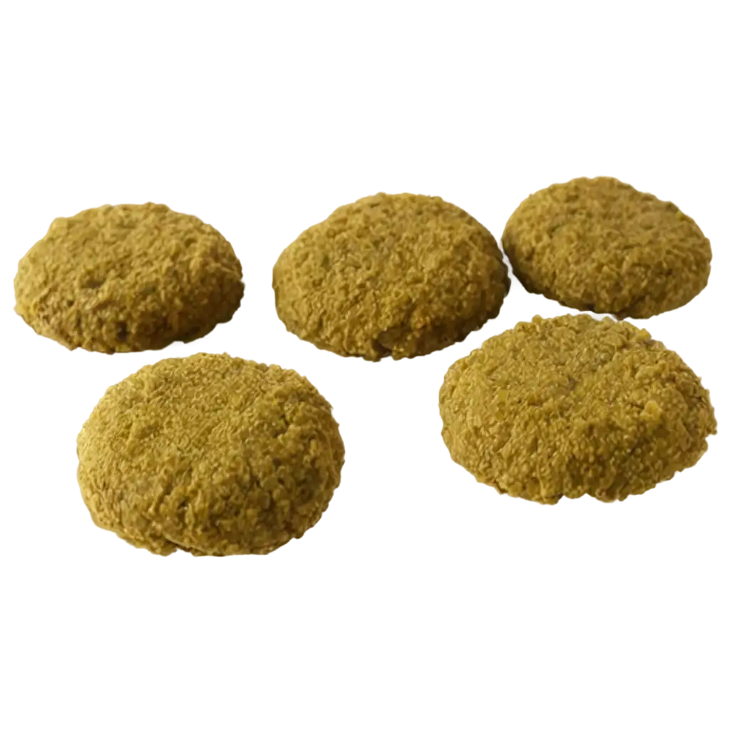 Four-Falafel-Patties-PNG-Image-for-Culinary-and-Creative-Projects