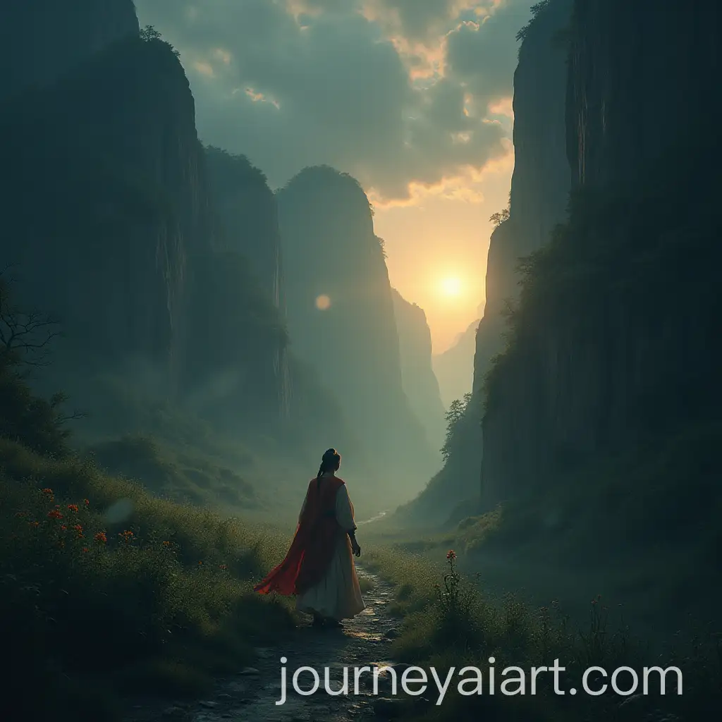 Fantasy-Romance-Between-Modern-Woman-and-Ancient-Valley-Master