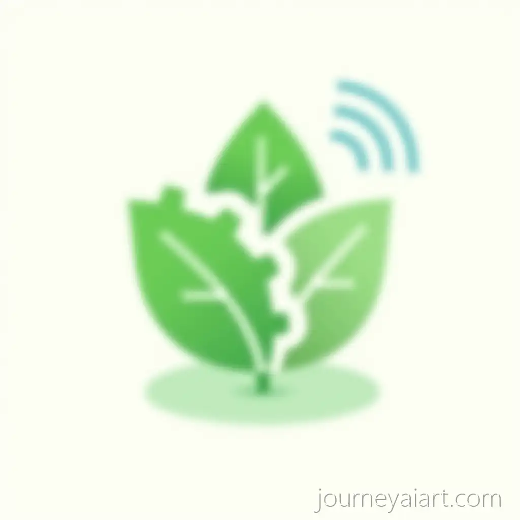 AI-CropAI-crop-management-icon-Management-Icon-Design-with-Green-Leaf-and-Gear-Symbol