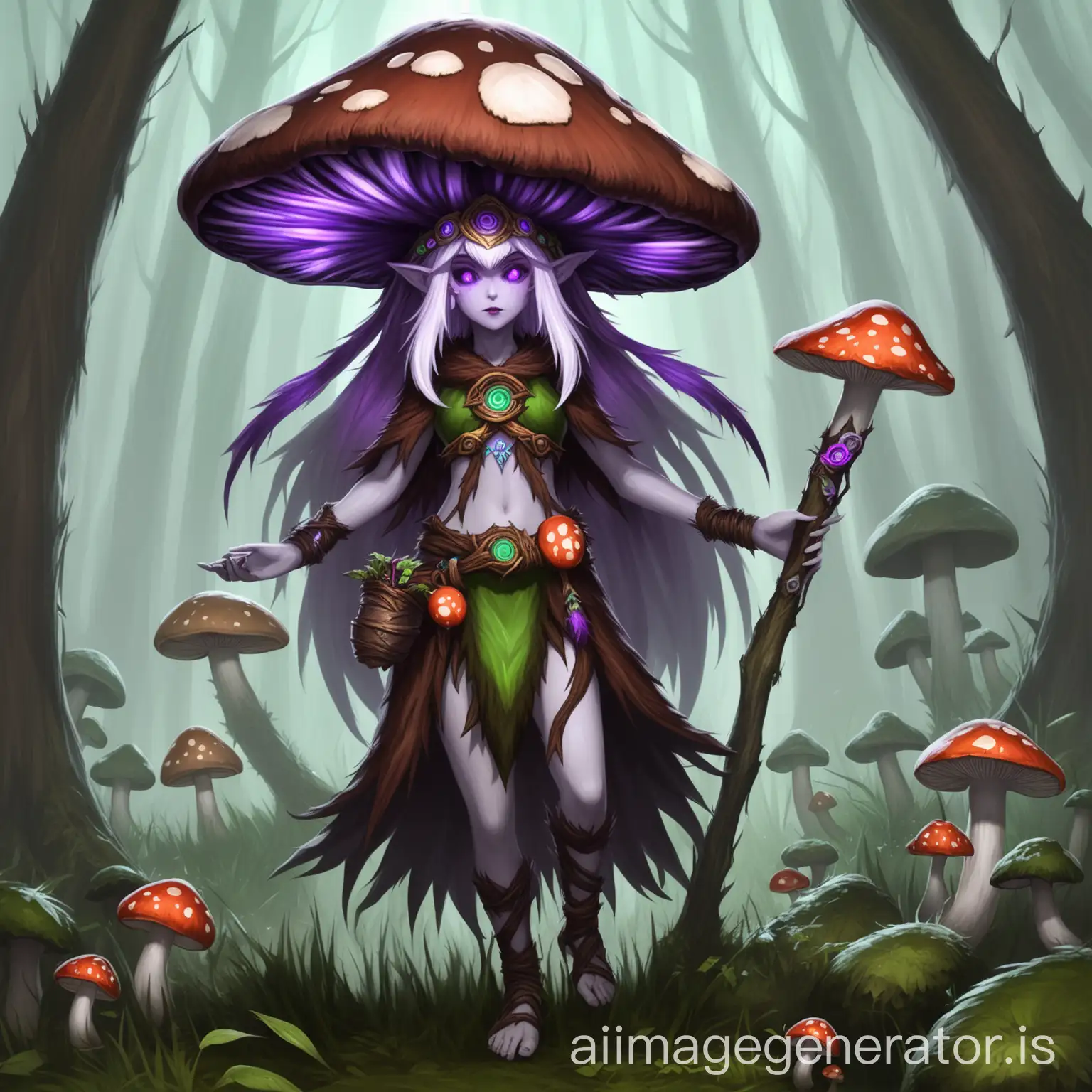 Dark-Mushroom-Druid-Hada-in-Enchanted-Forest