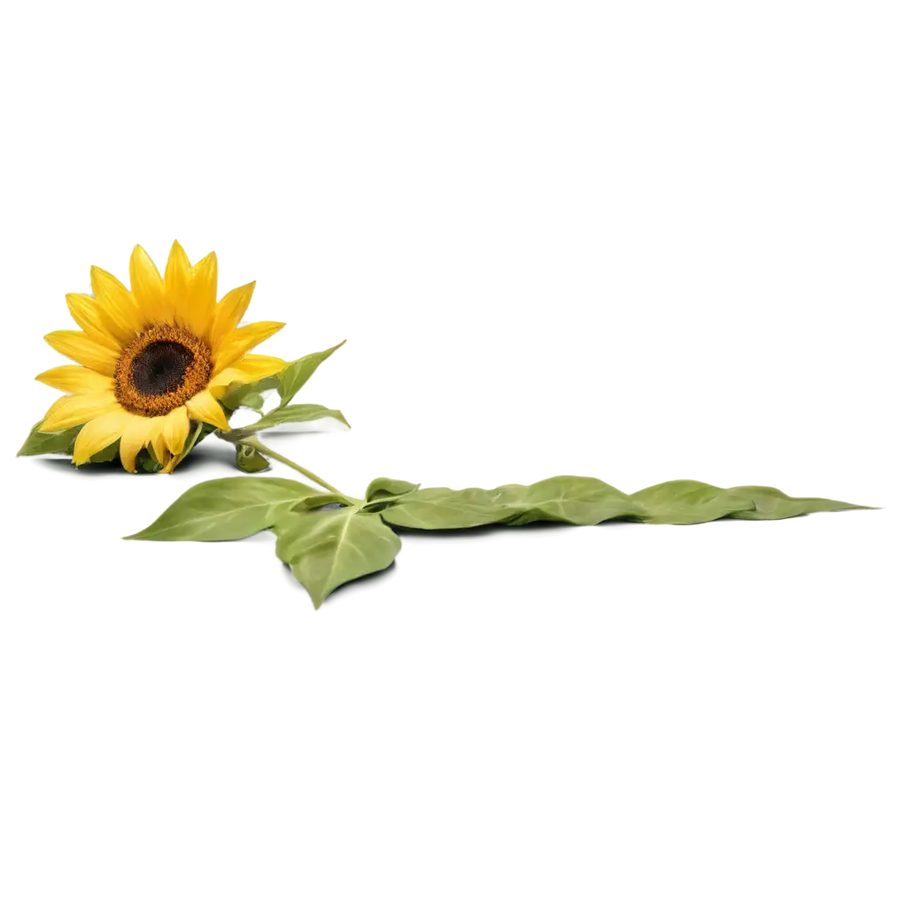 Sunflower-on-the-Ground-PNG-Image-for-Versatile-Design-Applications