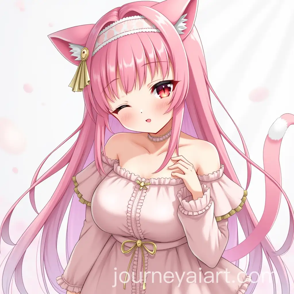 Anime-Girl-with-Detailed-Pink-Hair-and-Cat-Ears-Full-Body-Portrait