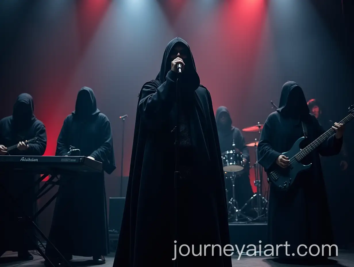 Symphonic-Progressive-Metal-Band-Performing-Live-in-Dramatic-Lighting