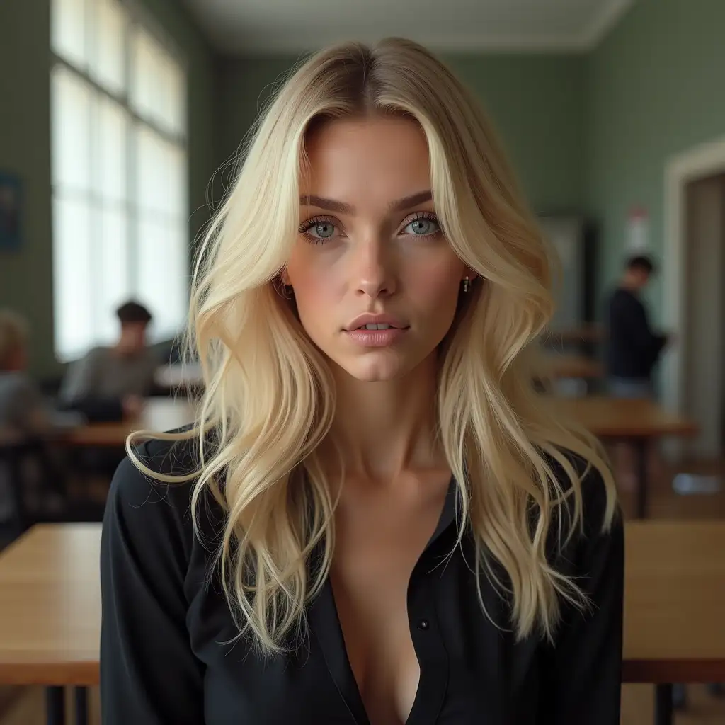 UltraRealistic-Portrait-of-a-Blonde-Model-in-a-Classroom-Setting