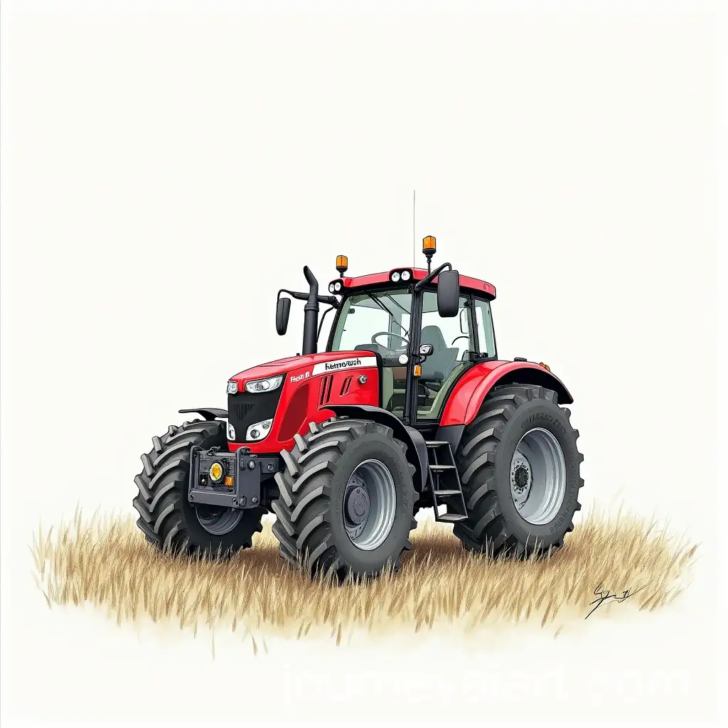 Borevich-Tractor-in-a-Rural-Landscape