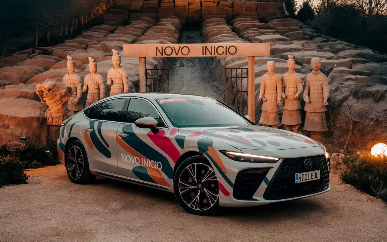 Brand-Nio-ES8-Car-with-Abstract-Decals-and-Terracotta-Army-Elements