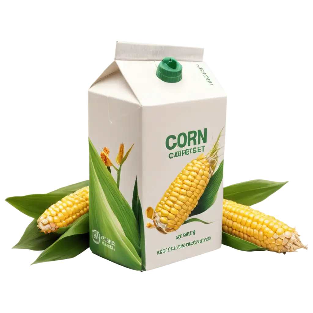 HighQuality-PNG-Image-of-a-Milk-Carton-with-Corn-Graphic