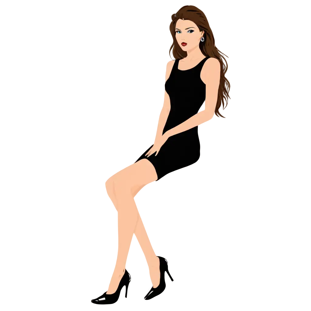 Beautiful-Women-Vector-Art-PNG-Stunning-and-Versatile-Digital-Illustration-for-Every-Need