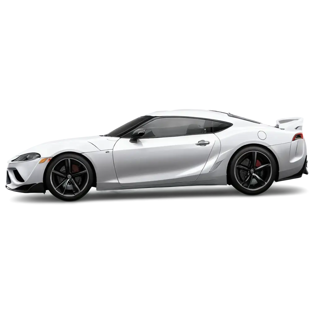 Toyota-Supra-Mk4-Side-View-Vector-PNG-for-HighQuality-Car-Art-and-Design