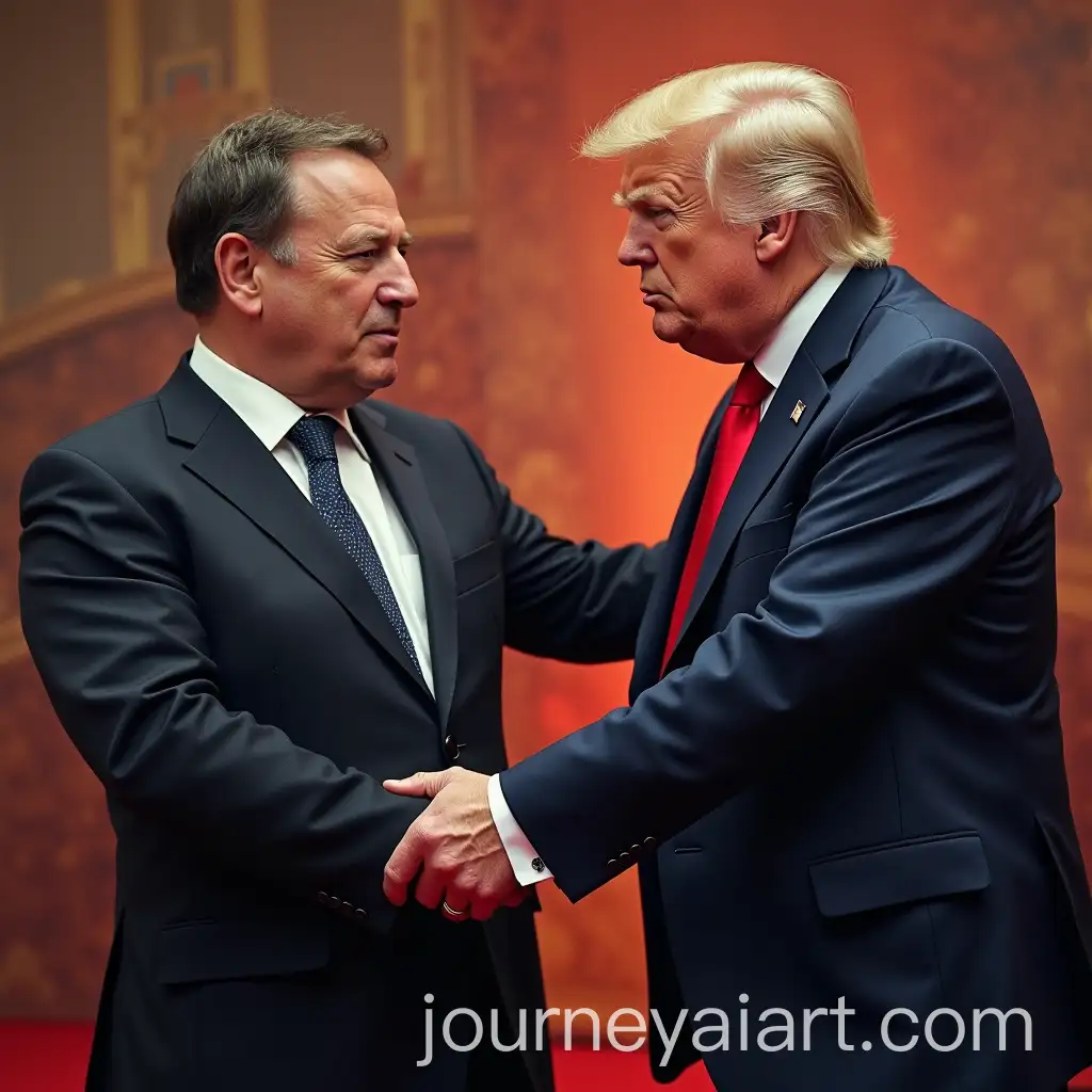 Francois-Bayrou-and-Donald-Trump-Performing-the-Hammer-Dance-Together