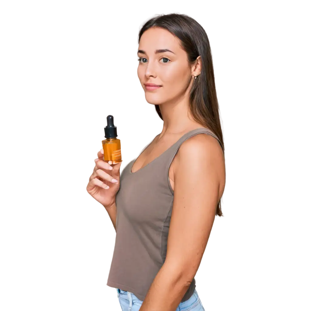 HighQuality-PNG-Image-of-a-Woman-with-Skincare-Serum-for-Beauty-and-Wellness-Content