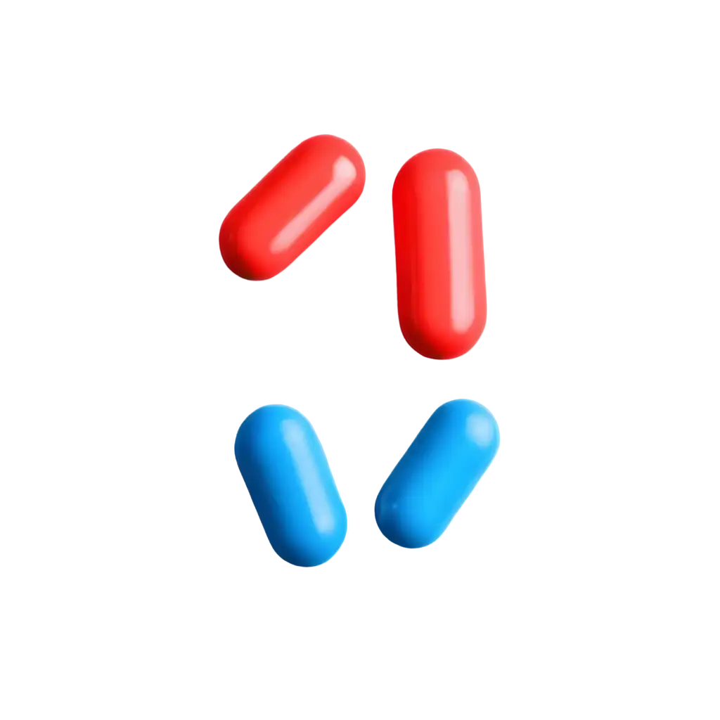 Explore-the-Intriguing-Contrast-of-a-Red-and-Blue-Pill-in-Stunning-PNG-Clarity