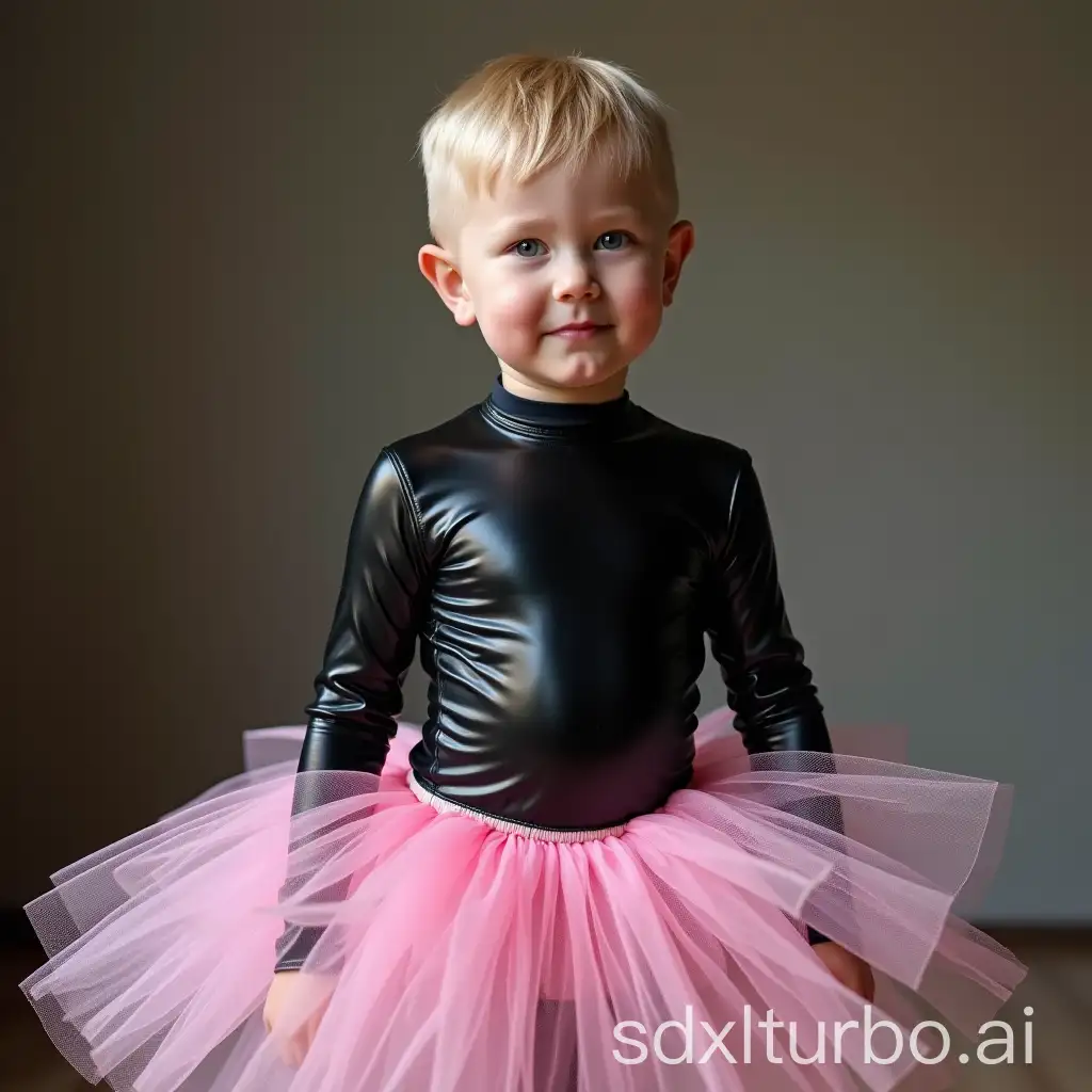 Gender-RoleReversal-Boy-in-Pink-Tutu-and-Bodysuit