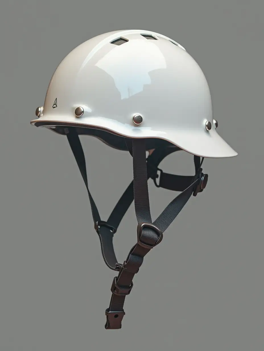 White helmet, micrometer