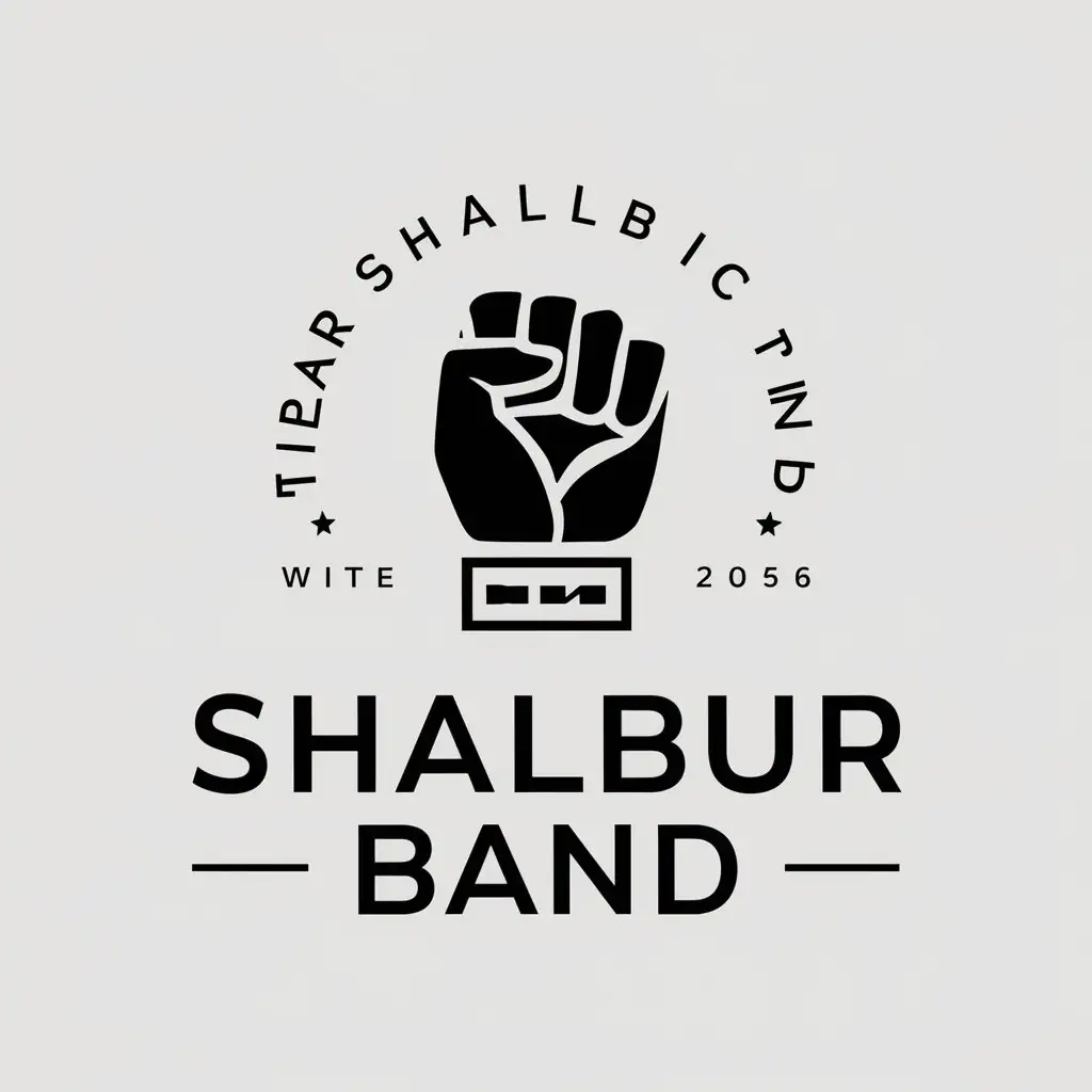 LOGO-Design-for-SHALBUR-BAND-Alashan-and-Boxing-Hand-Theme