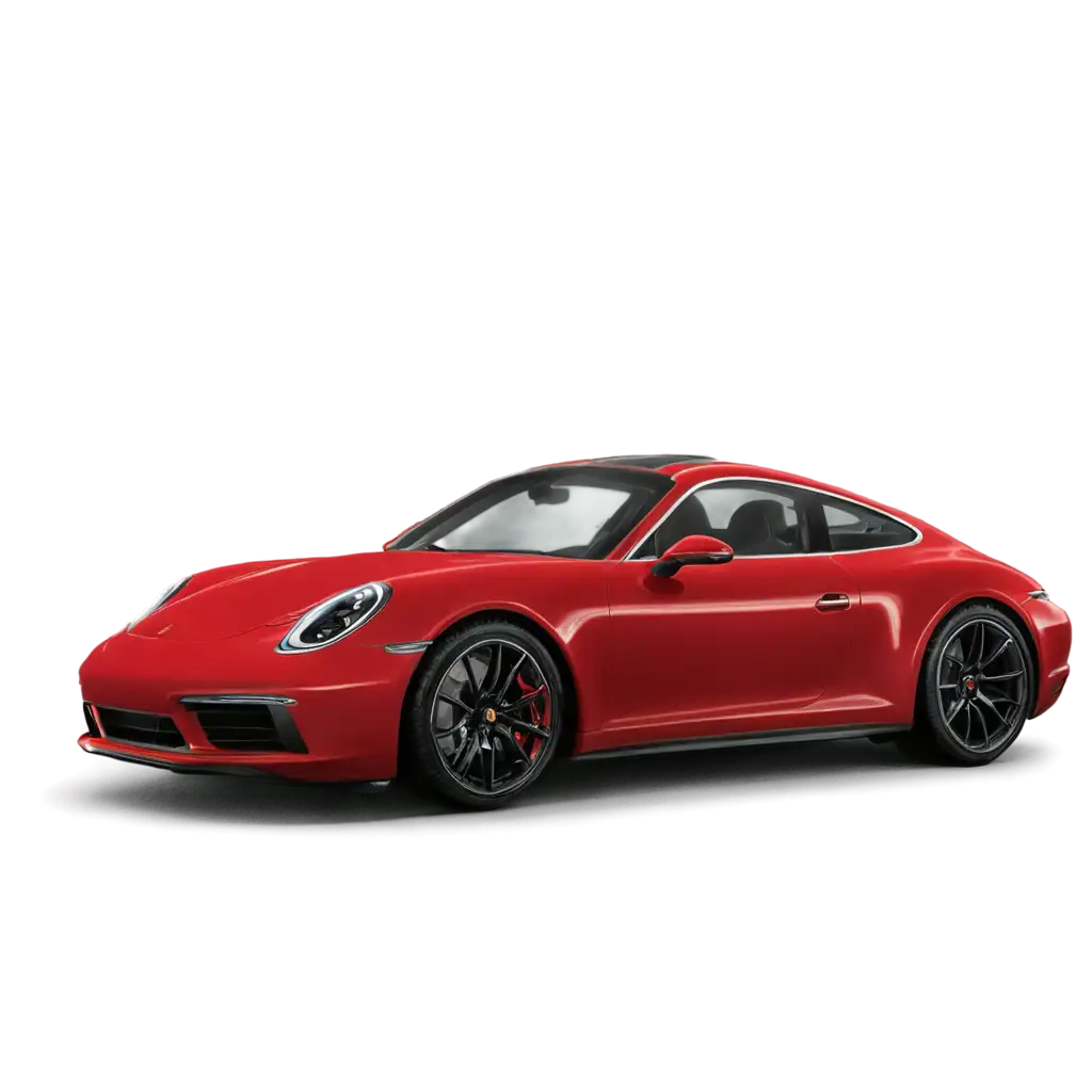 Porsche-911-Red-Color-Glow-Left-Angle-PNG-Image-HighResolution-and-Vibrant