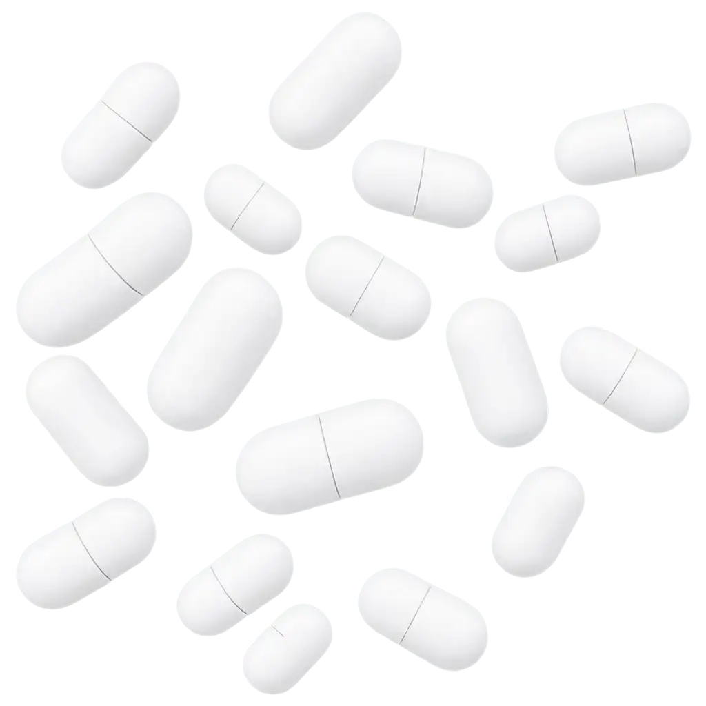 HighQuality-PNG-Image-of-White-Pills-Capsules-and-Tablets-for-Medical-and-Pharmaceutical-Use