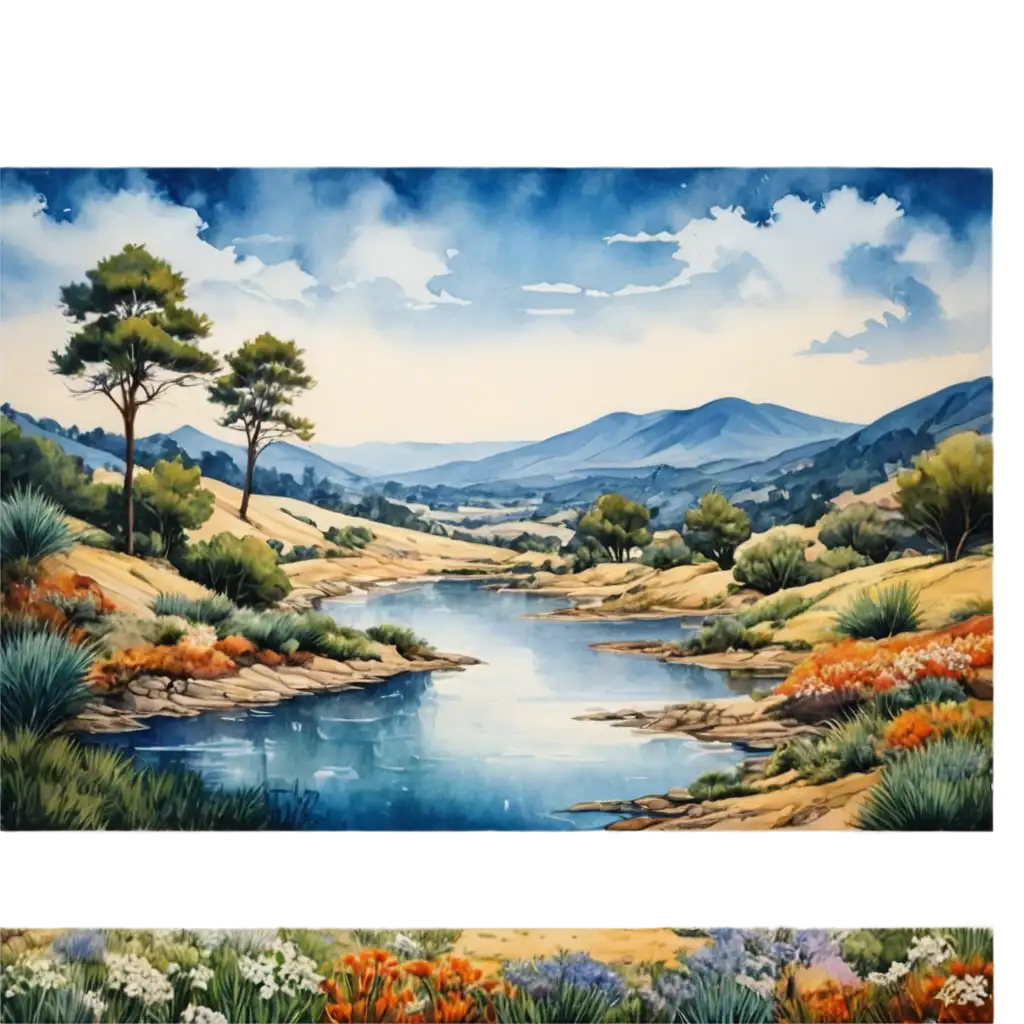 Paisaje psicodelico