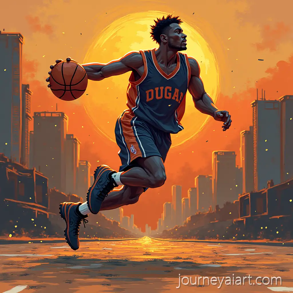 Blockcore-Style-Basketball-Scene-withBlockcore-basketball-image-Urban-Vibes