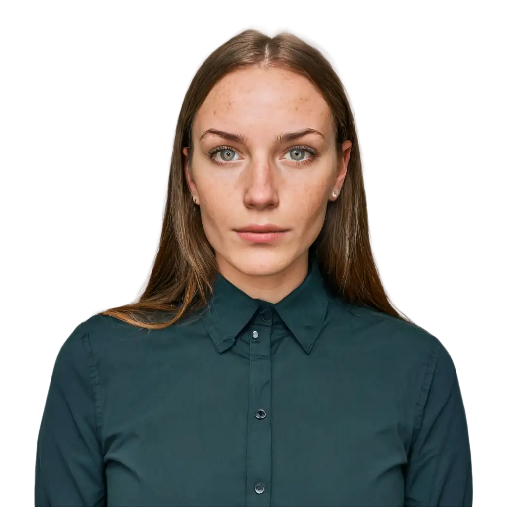 Realistic-American-Woman-PNG-Image-with-Detailed-Facial-Features-and-Dark-Collared-Shirt