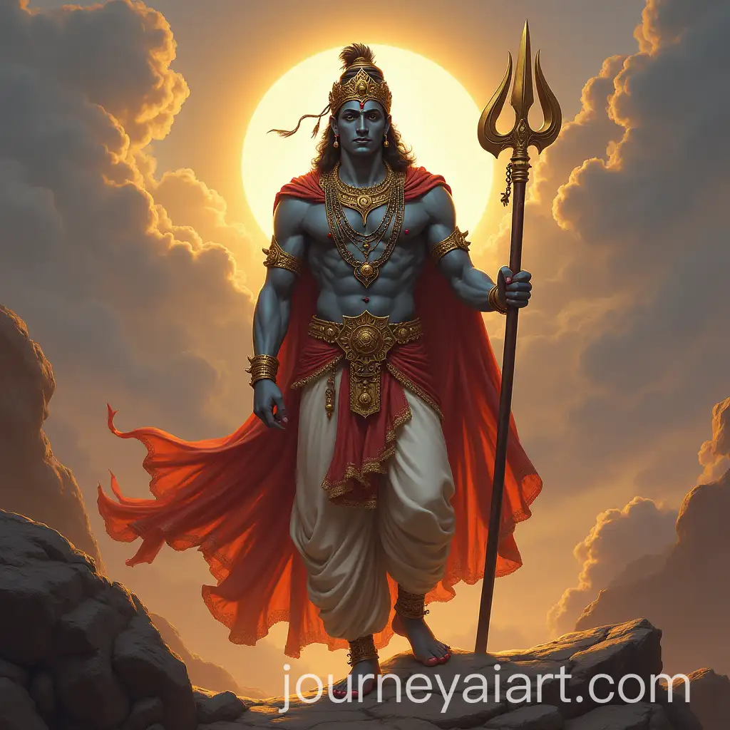 Lord-Ram-Divine-Portrait-with-Regal-Attire-and-Symbolic-Accessories