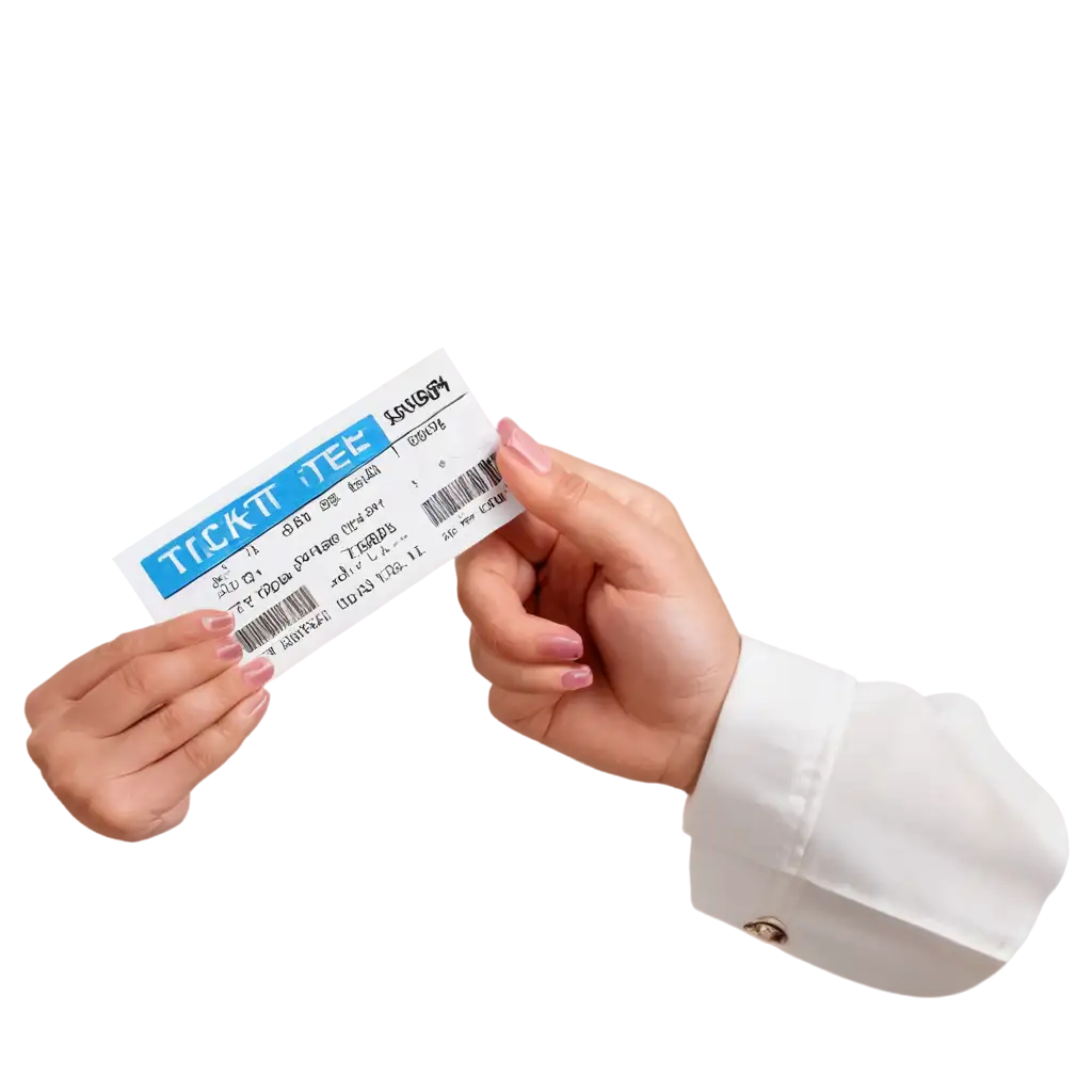 HighQuality-PNG-Image-of-Female-Hand-Holding-a-Ticket-SEO-Optimized