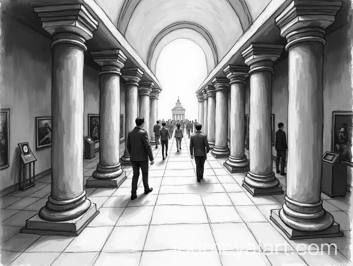 Eerie-Halloween-Gallery-in-MC-Escher-Style