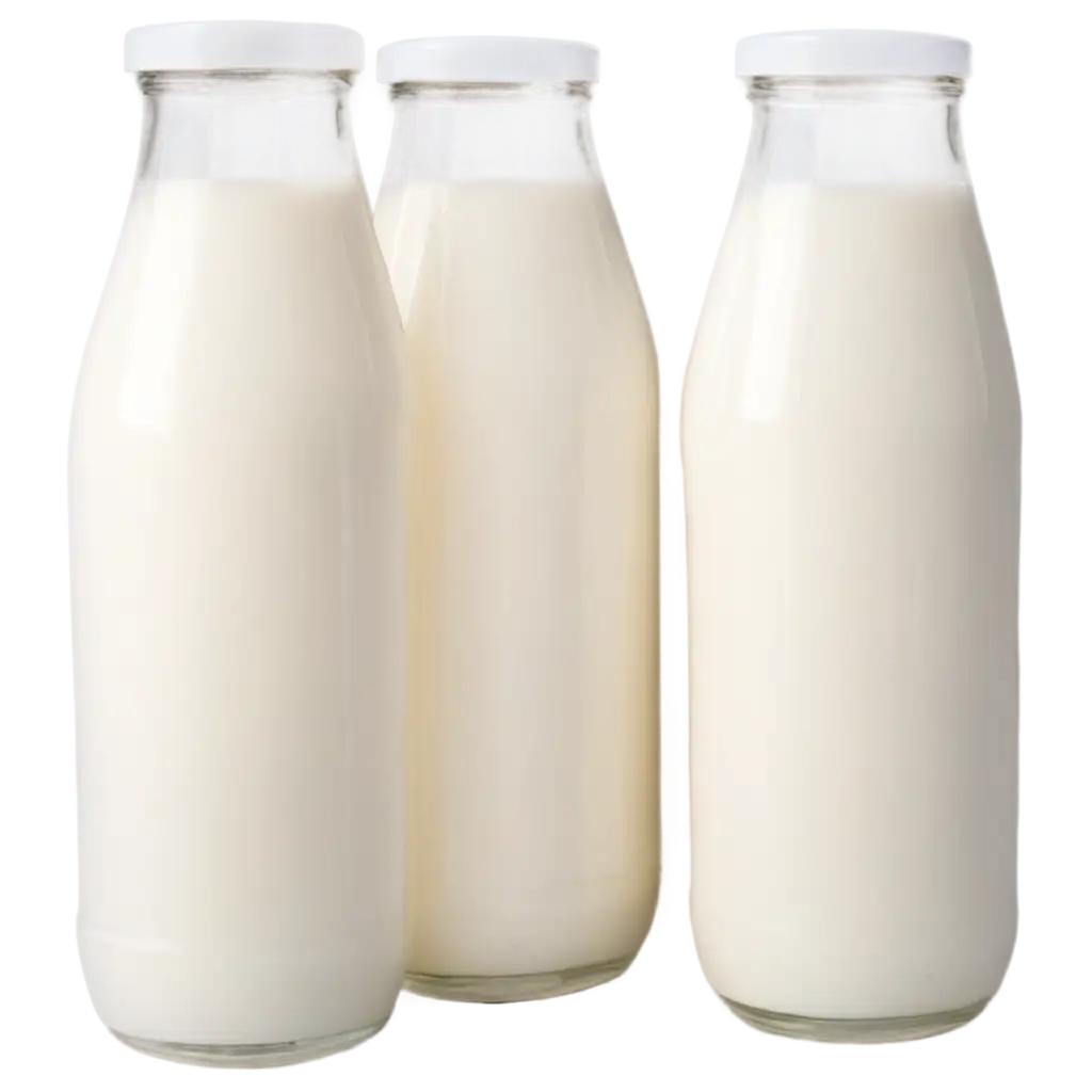 Milk-Bottles-PNG-Image-HighQuality-Transparent-Format-for-Versatile-Use